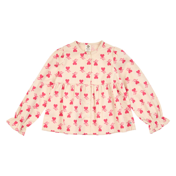 müsli Love Letter L/S Blouse L_S Tee Oak/ Rouge red 690000340