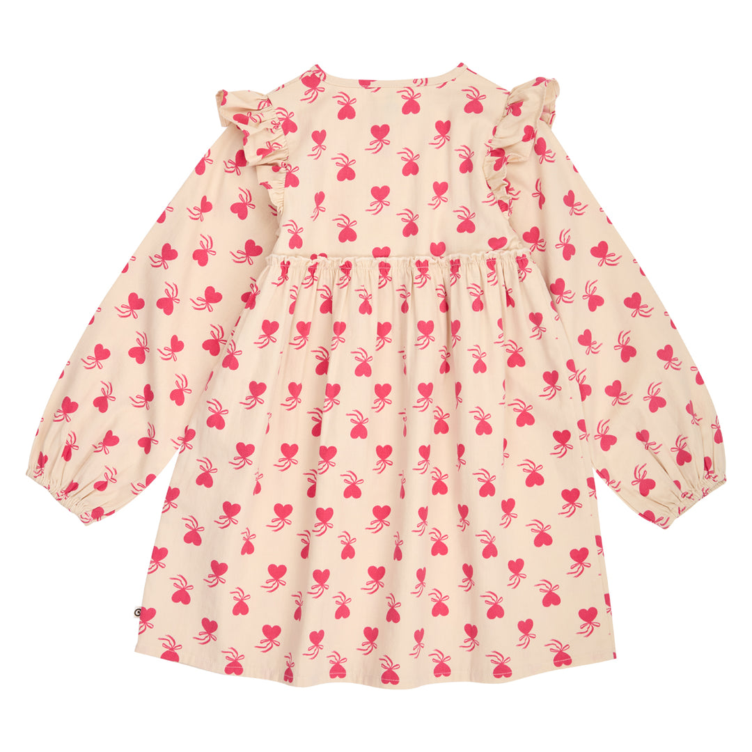müsli Love Letter L/S Dress Dress Oak/ Rouge red 690000340