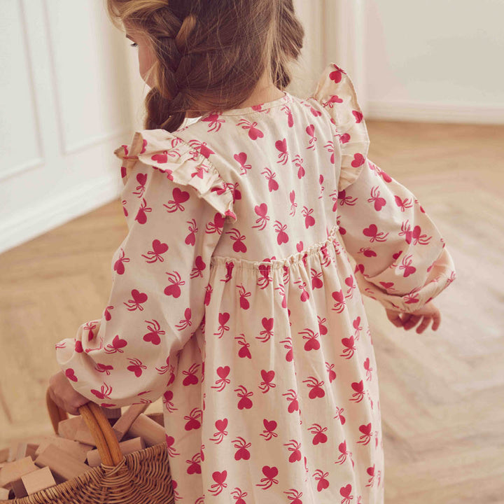 müsli Love Letter L/S Dress Dress Oak/ Rouge red 690000340