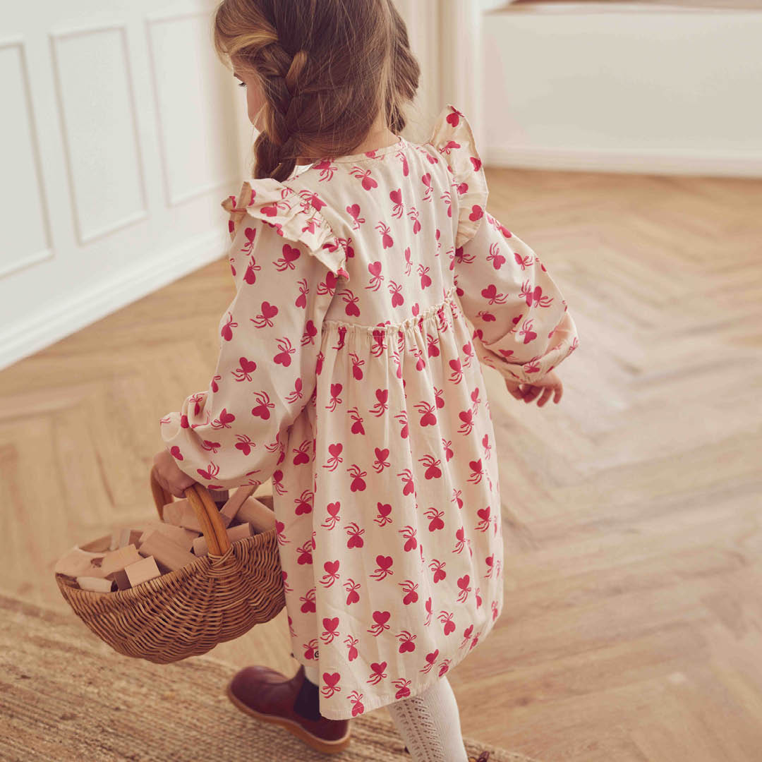 müsli Love Letter L/S Dress Dress Oak/ Rouge red 690000340