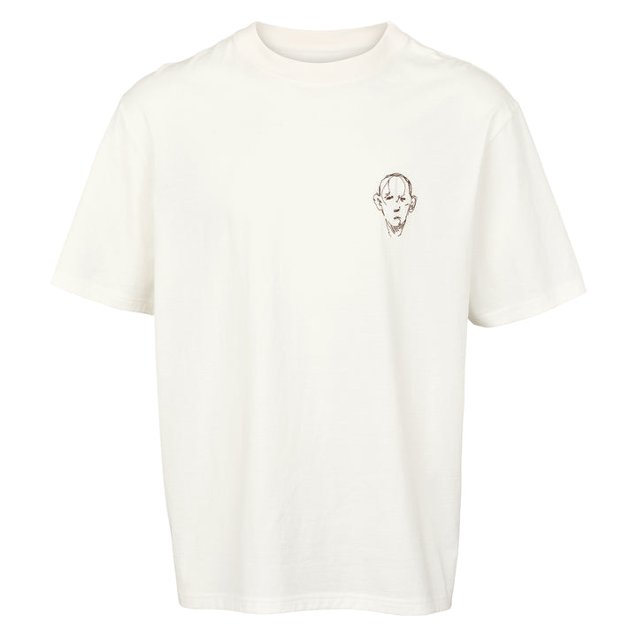 Conservandum MARIUS BOX fit T-shirt S_S Tee Bone white 011480101
