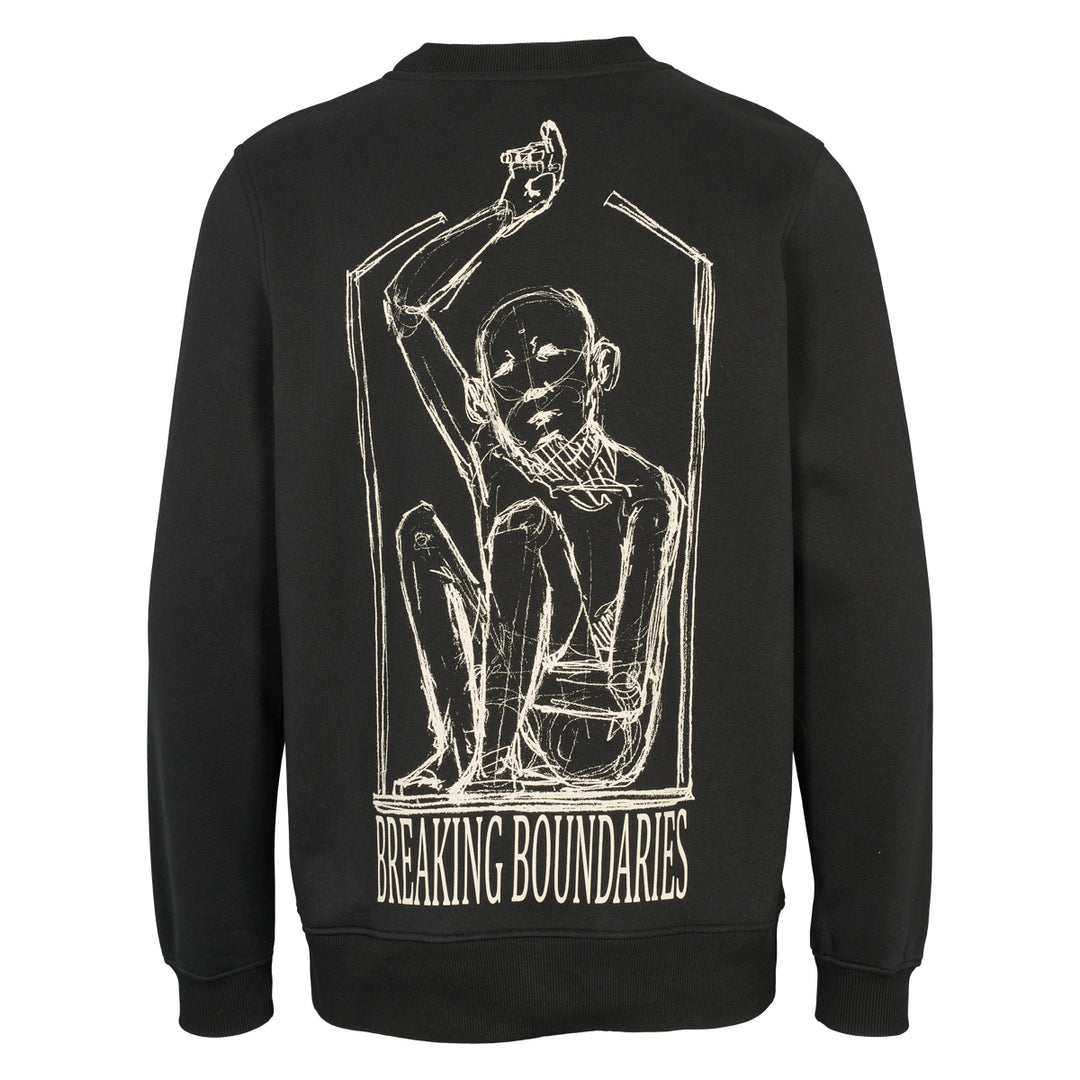 Conservandum MARIUS sweatshirt Sweatshirt Black 019400706