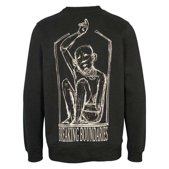 Conservandum MARIUS sweatshirt Sweatshirt Black 019400706