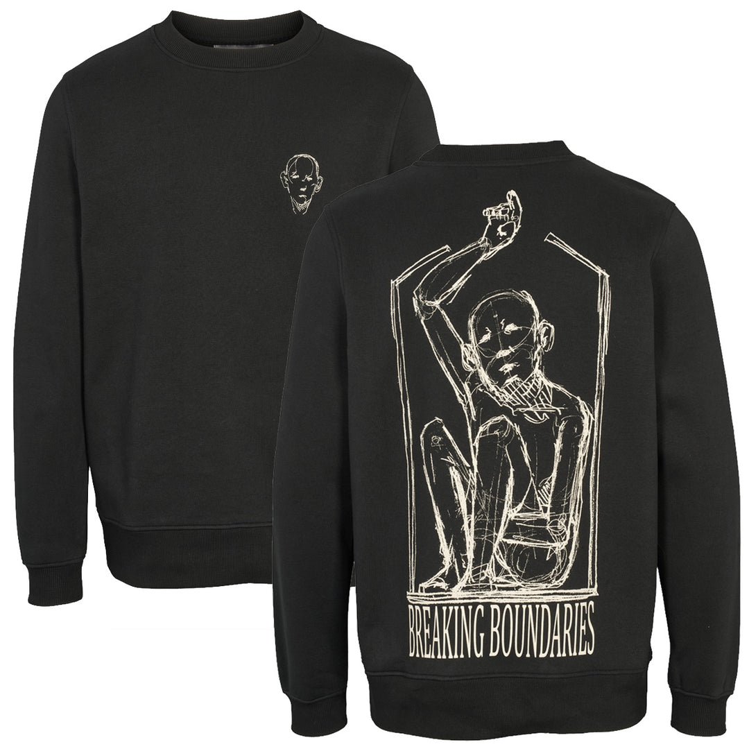 Conservandum MARIUS sweatshirt Sweatshirt Black 019400706