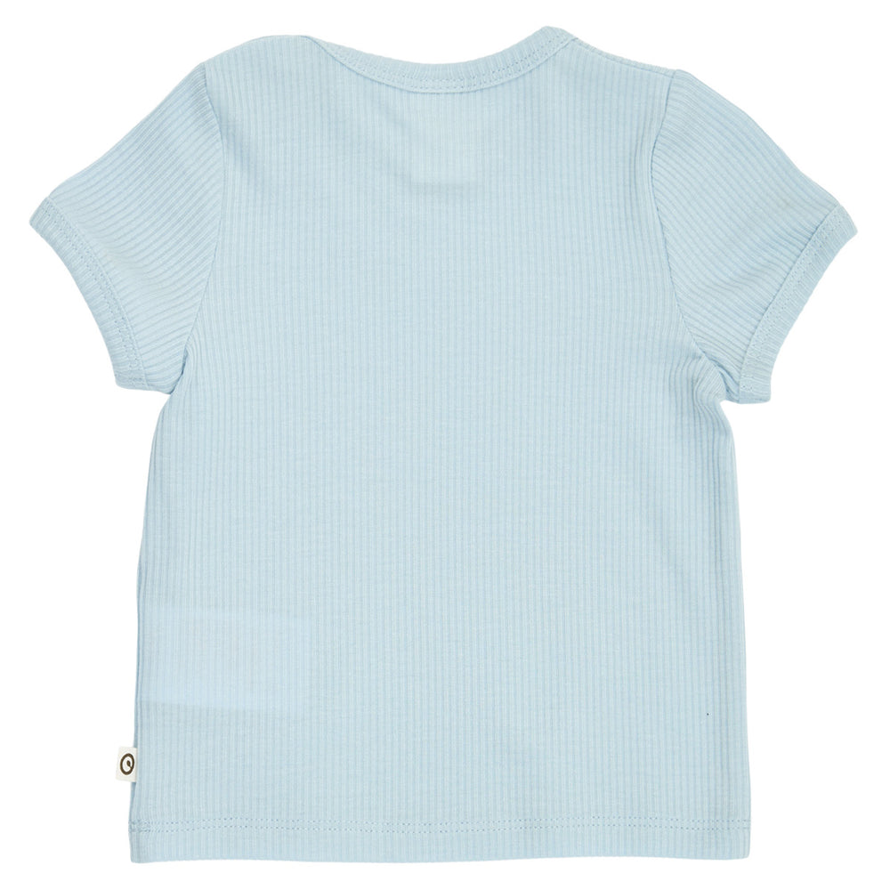 müsli MELLOW tencel T-shirt S_S Tee Ocean 014421102