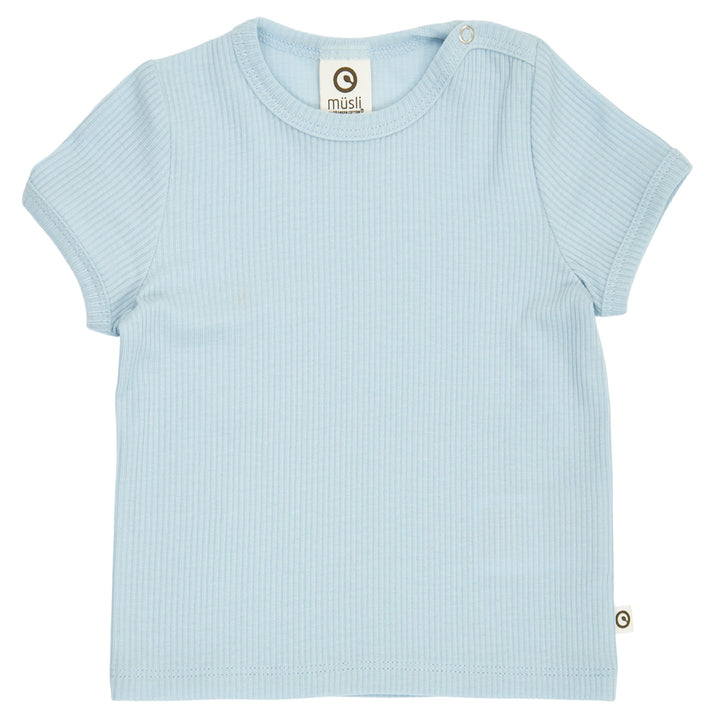 müsli MELLOW tencel T-shirt S_S Tee Ocean 014421102