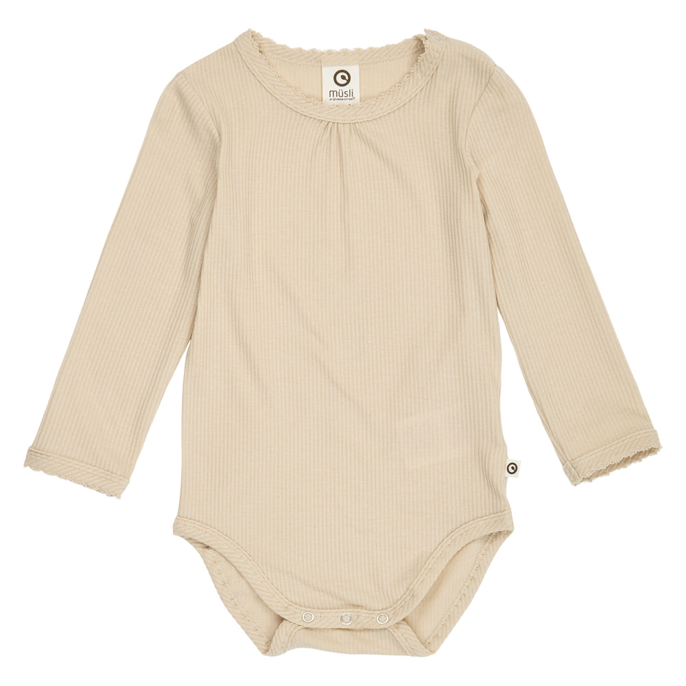 müsli MELLOW tencel picot body Bodystockings Oak 013040001