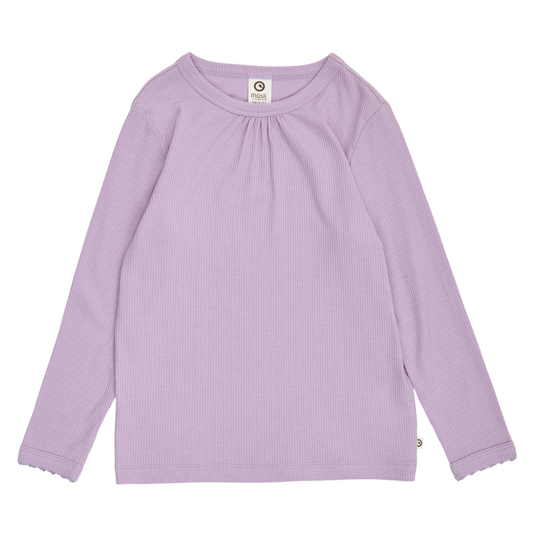 müsli MELLOW tencel picot top L_S Tee Dream 016361501