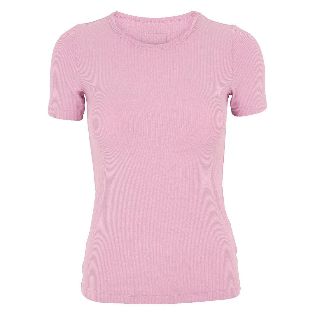 Conservandum MELLOW tencel rib T-shirt S_S Tee Nectar 014230502