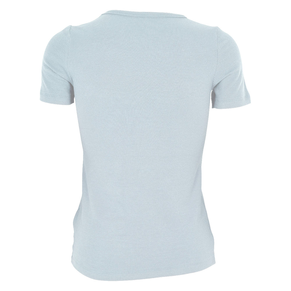 Conservandum MELLOW tencel rib T-shirt S_S Tee Ocean 014421102
