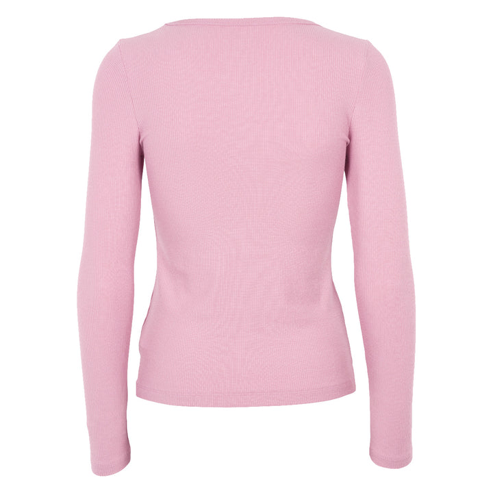 Conservandum MELLOW tencel rib longsleeve top S_S Tee Nectar 014230502