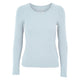 Conservandum MELLOW tencel rib longsleeve top S_S Tee Ocean 014421102