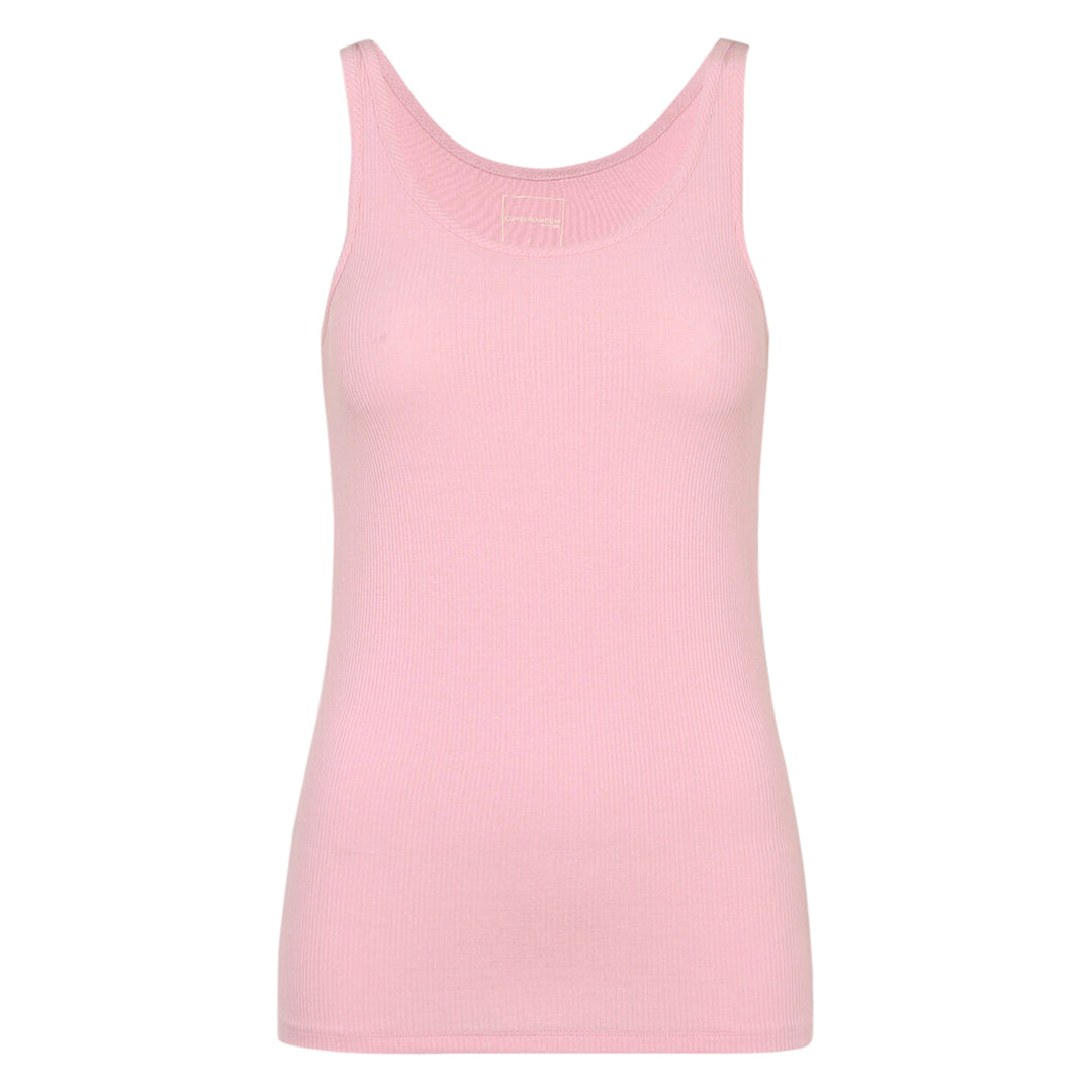 Conservandum MELLOW tencel rib sleeveless top S_S Tee Nectar 014230502
