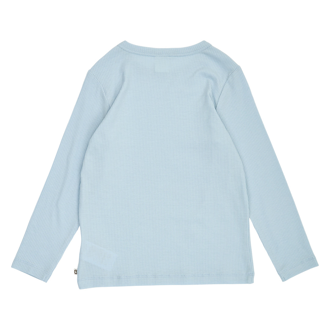 müsli MELLOW tencel top L_S Tee Ocean 014421102