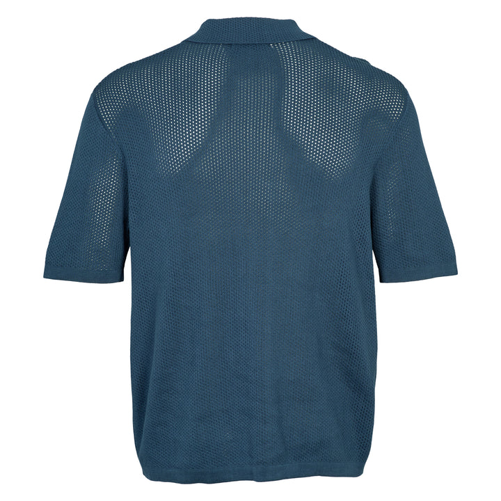 Conservandum MEN'S knit club polo Sweatshirt Navy 019403101