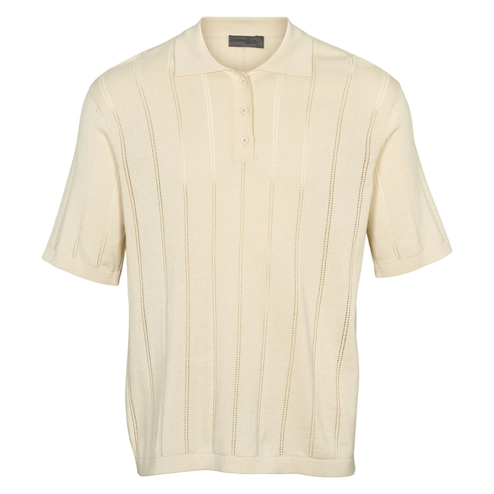 Conservandum MEN'S knit polo Sweatshirt Birch 013090500