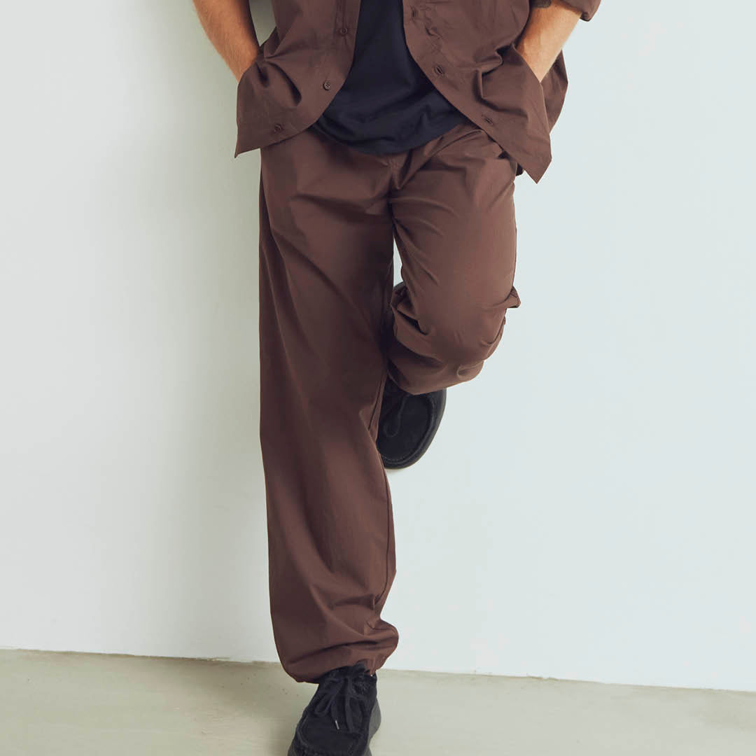 Conservandum MEN'S poplin pants Pants French Roast 019101200