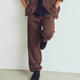 Conservandum MEN'S poplin pants Pants French Roast 019101200