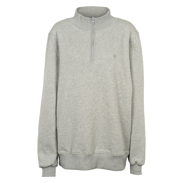 Conservandum MEN'S sweat half zip hoodie Sweatshirt Pale greymarl 207670000