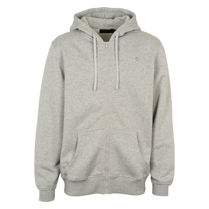 Conservandum MEN'S sweat zip hoodie Sweatshirt Pale greymarl 207670000