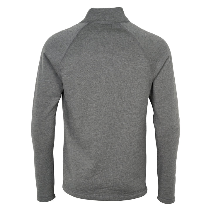 Conservandum MEN'S wool zip sweater S_S Tee Dark grey 892000011