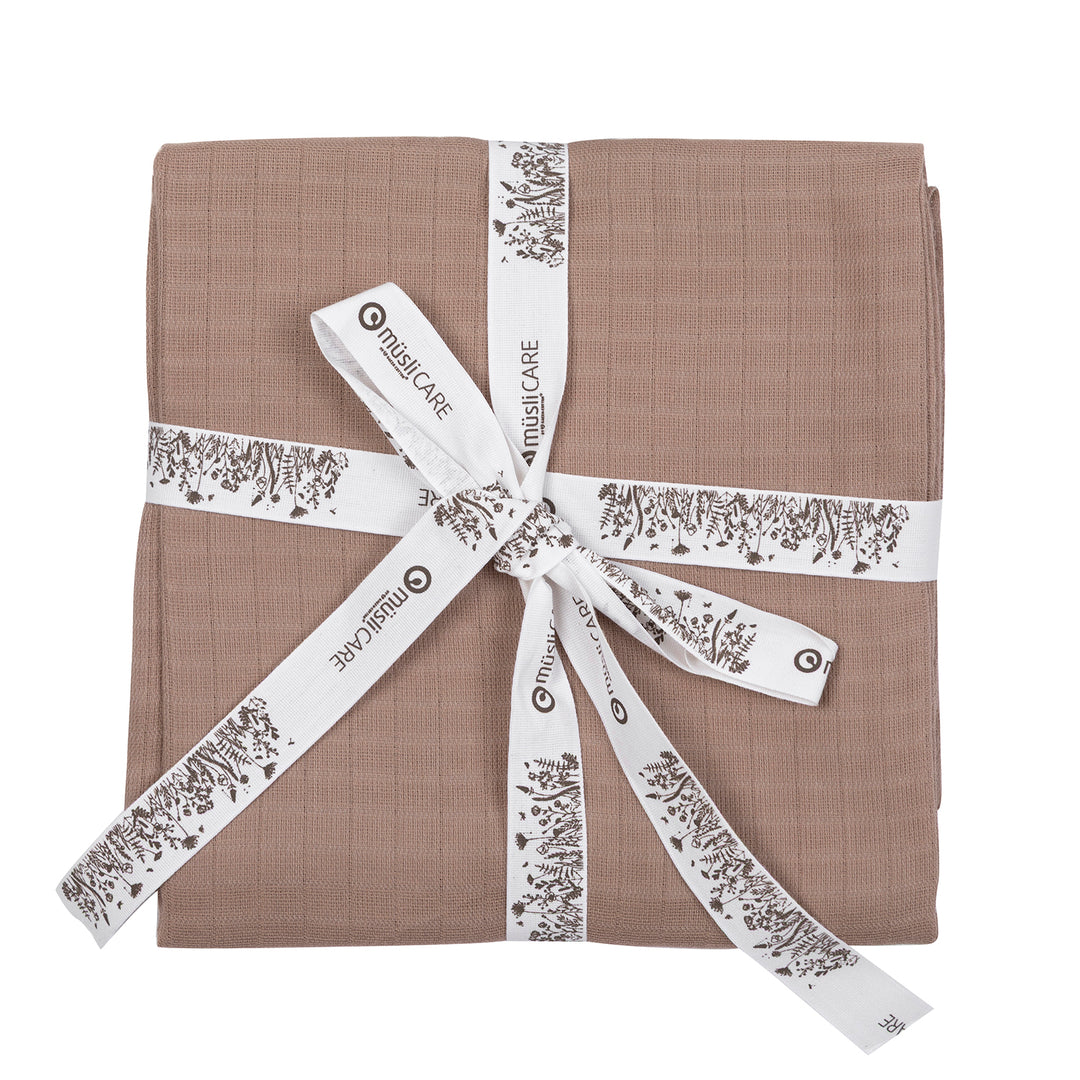 müsli MUSLIN babywrap Nursery Walnut 017080802
