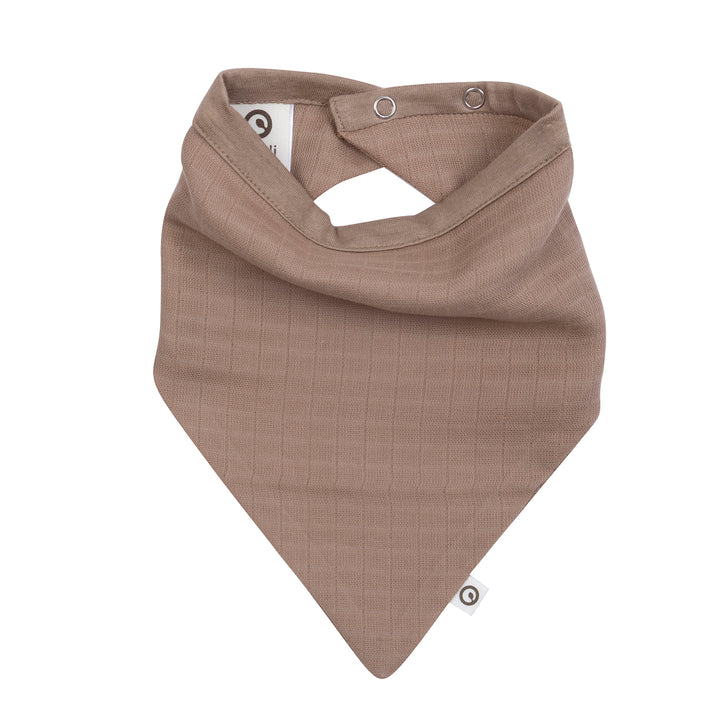 müsli MUSLIN bib Bibs Walnut 017080802