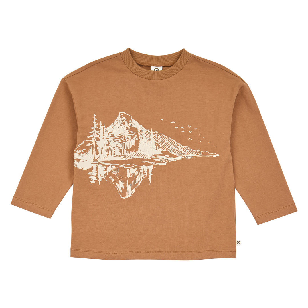 müsli Mountain L/S T L_S Tee Cashew 018103003