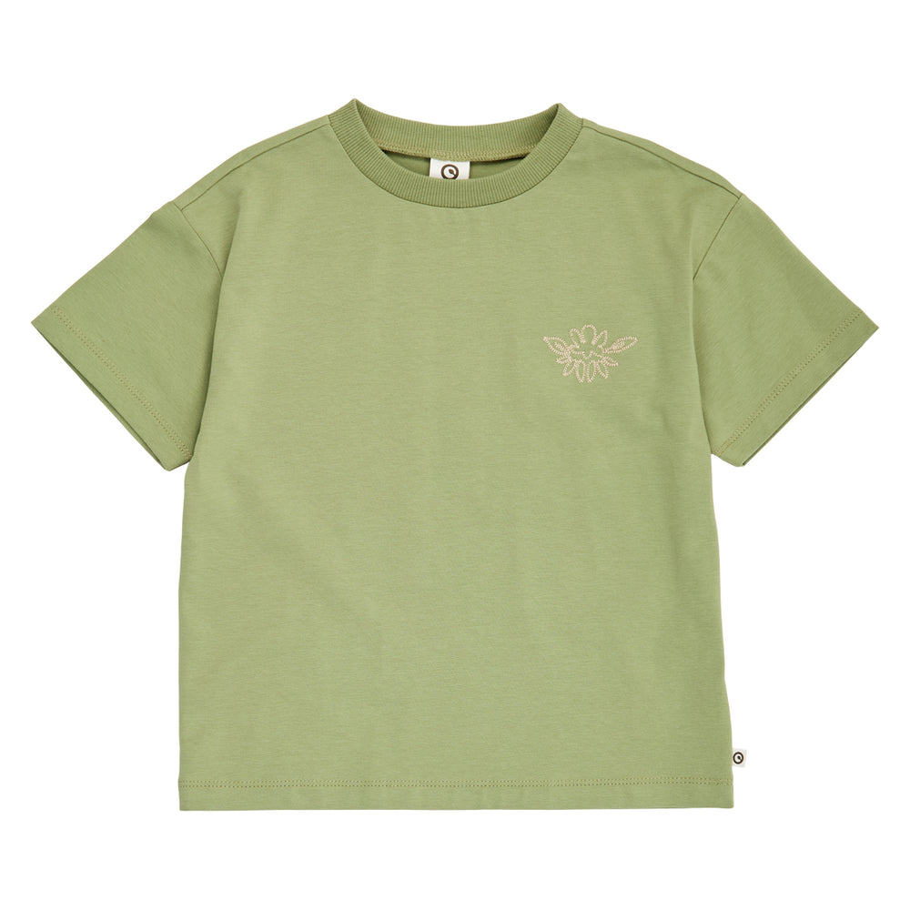 müsli NATURES IMPRINT embrodery T-shirt S_S Tee Spring 017052501
