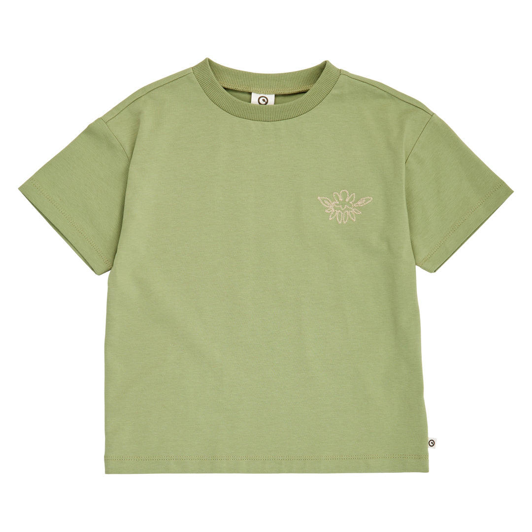 müsli NATURES IMPRINT embrodery T-shirt S_S Tee Spring 017052501