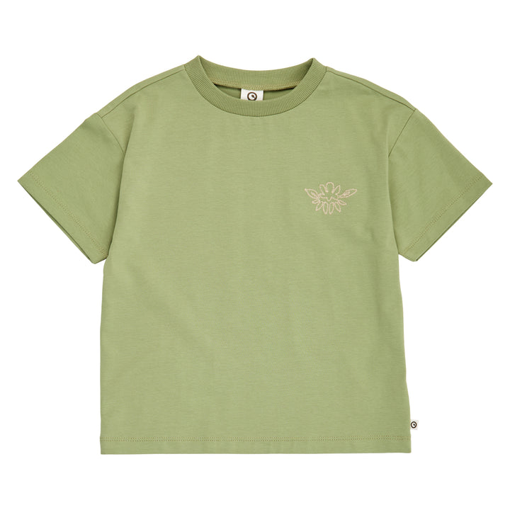 müsli NATURES IMPRINT embrodery T-shirt S_S Tee Spring 017052501