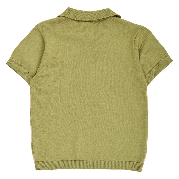 müsli NATURES IMPRINT knit polo S_S Tee Spring 017052501