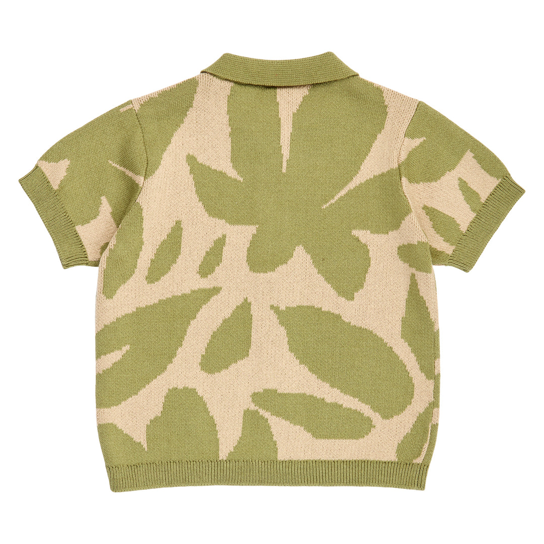 müsli NATURES IMPRINT knit shirt S_S Tee Spring 017052501