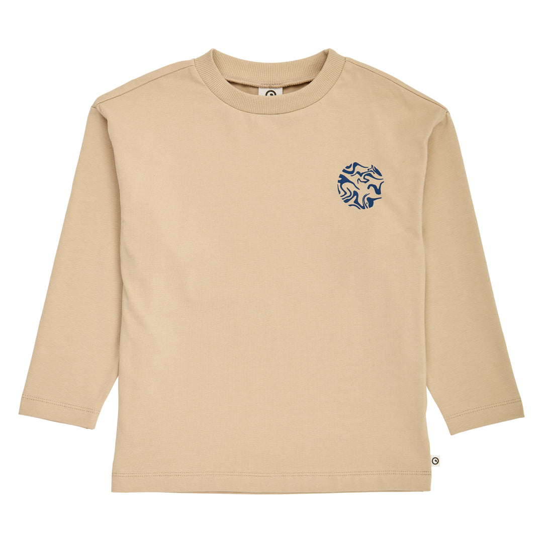 müsli NATURES IMPRINT printed top L_S Tee Safari 015111600