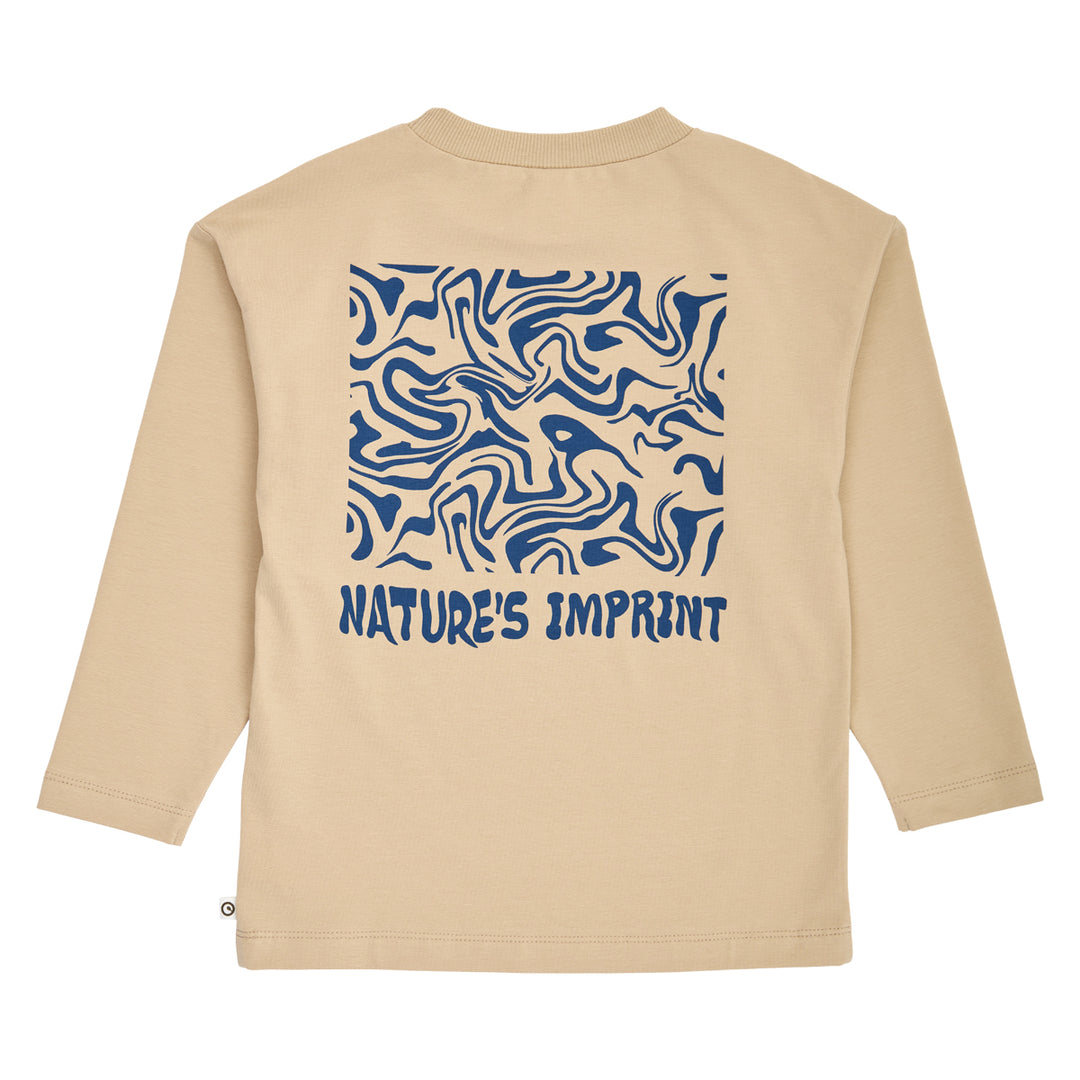 müsli NATURES IMPRINT printed top L_S Tee Safari 015111600