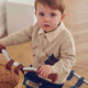 müsli Old English Knit Cardigan Baby L_S Tee Oak 013040001