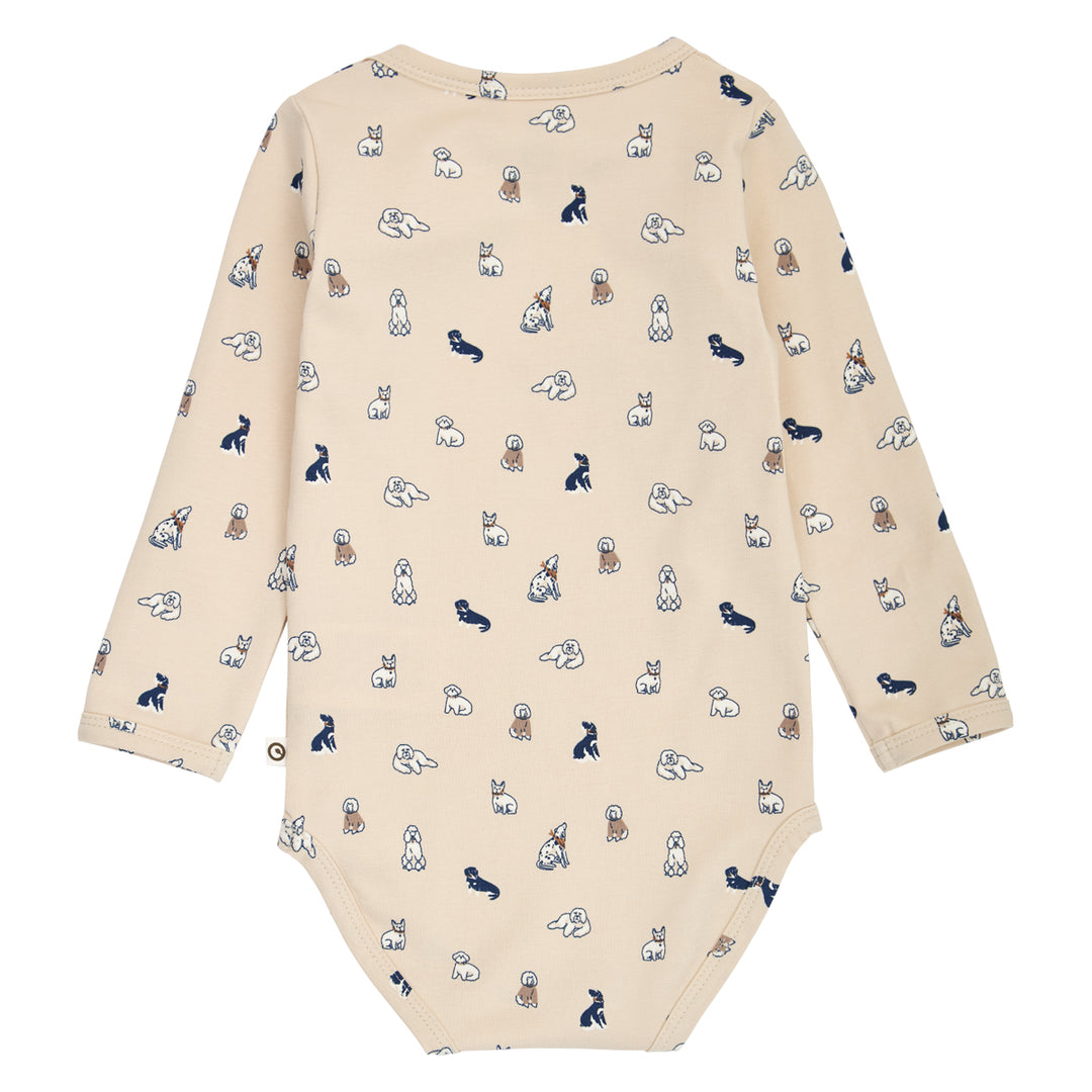 müsli Old English L/S Body Bodystockings Oak/ Walnut/ Navy 690000337