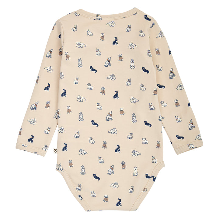 müsli Old English L/S Body Bodystockings Oak/ Walnut/ Navy 690000337