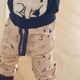 müsli Old English Pants Baby Pants Oak/ Walnut/ Navy 690000337