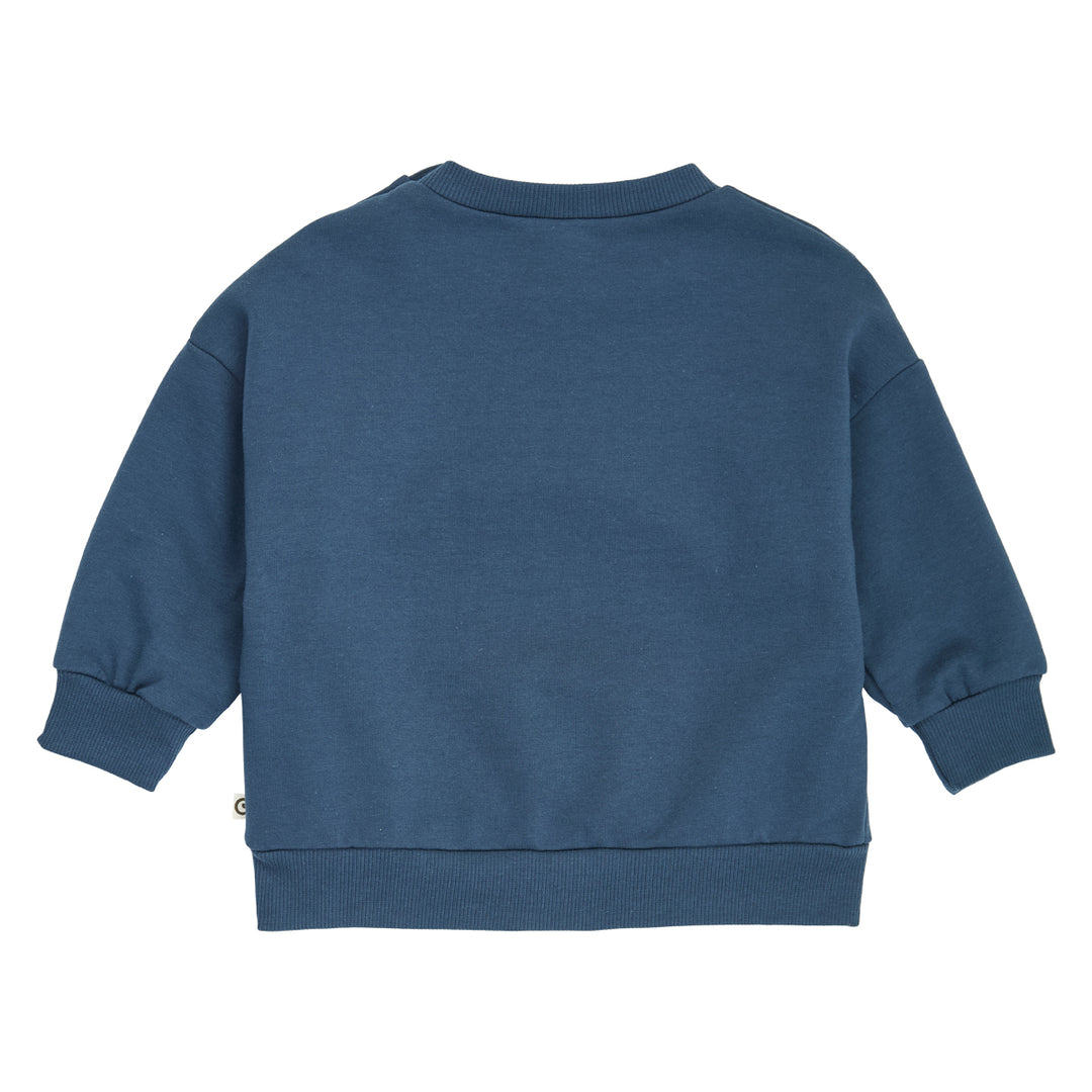 müsli Old English Sweatshirt Baby L_S Tee Navy 019403101