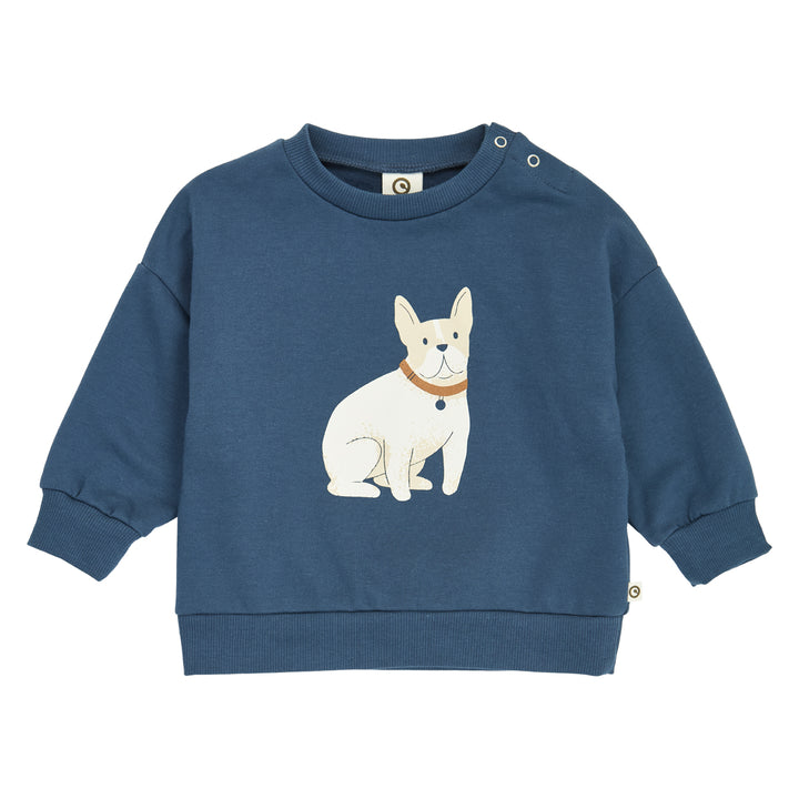 müsli Old English Sweatshirt Baby L_S Tee Navy 019403101