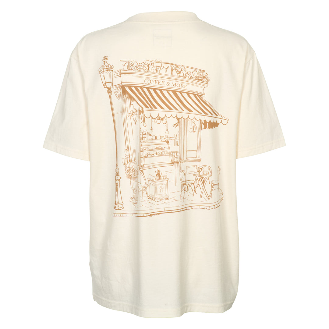 Conservandum PARIS printed T-shirt S_S Tee Tofu 011480102