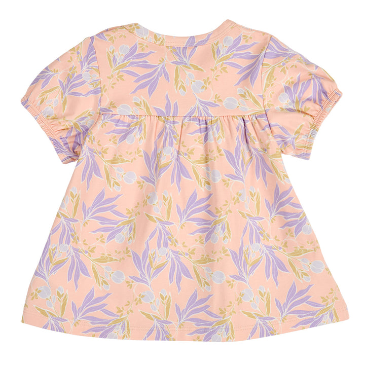 müsli PEONY floral printed puff sleeve top S_S Tee Peach/ Bloom/ Dream 690000314