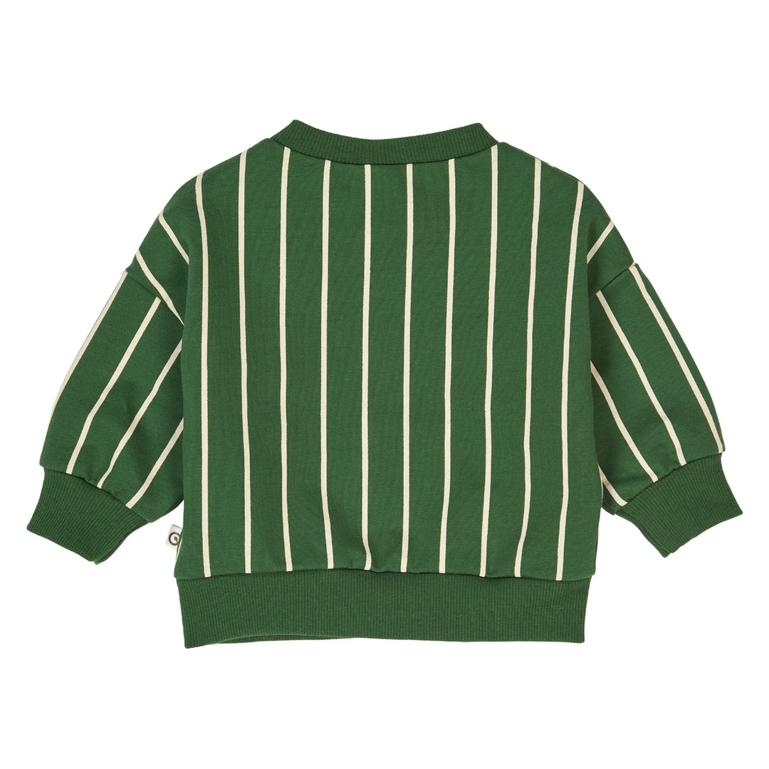 müsli PINSTRIPE sweatshirt L_S Tee Green gables/ Oak 690000266