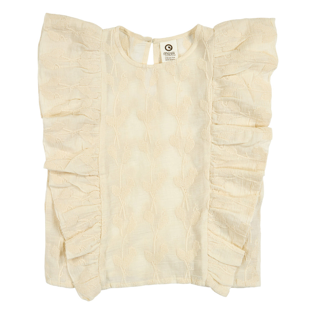 müsli POETRY frll top S_S Tee Natural 774000002