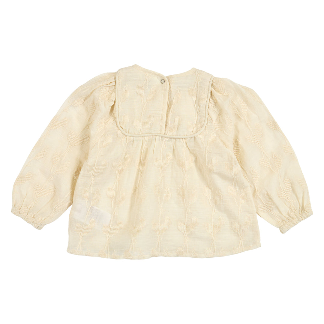 müsli POETRY wide fit top L_S Tee Natural 774000002