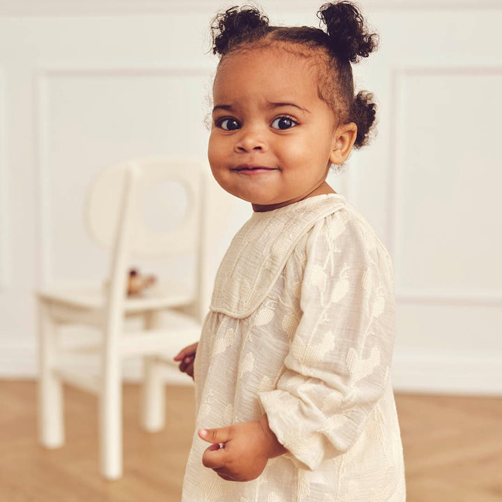 müsli POETRY wide fit top L_S Tee Natural 774000002