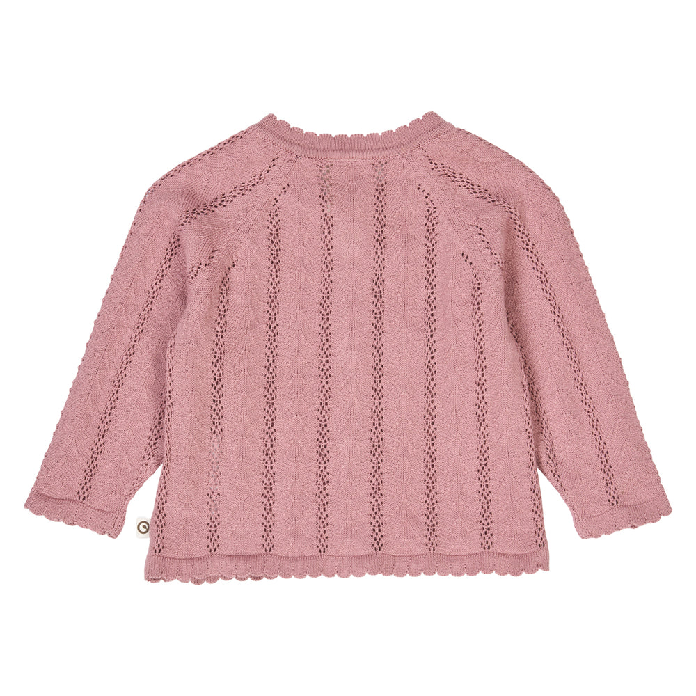müsli POINTELLE KNIT cardigan L_S Tee Nostalgia Rose 017151200