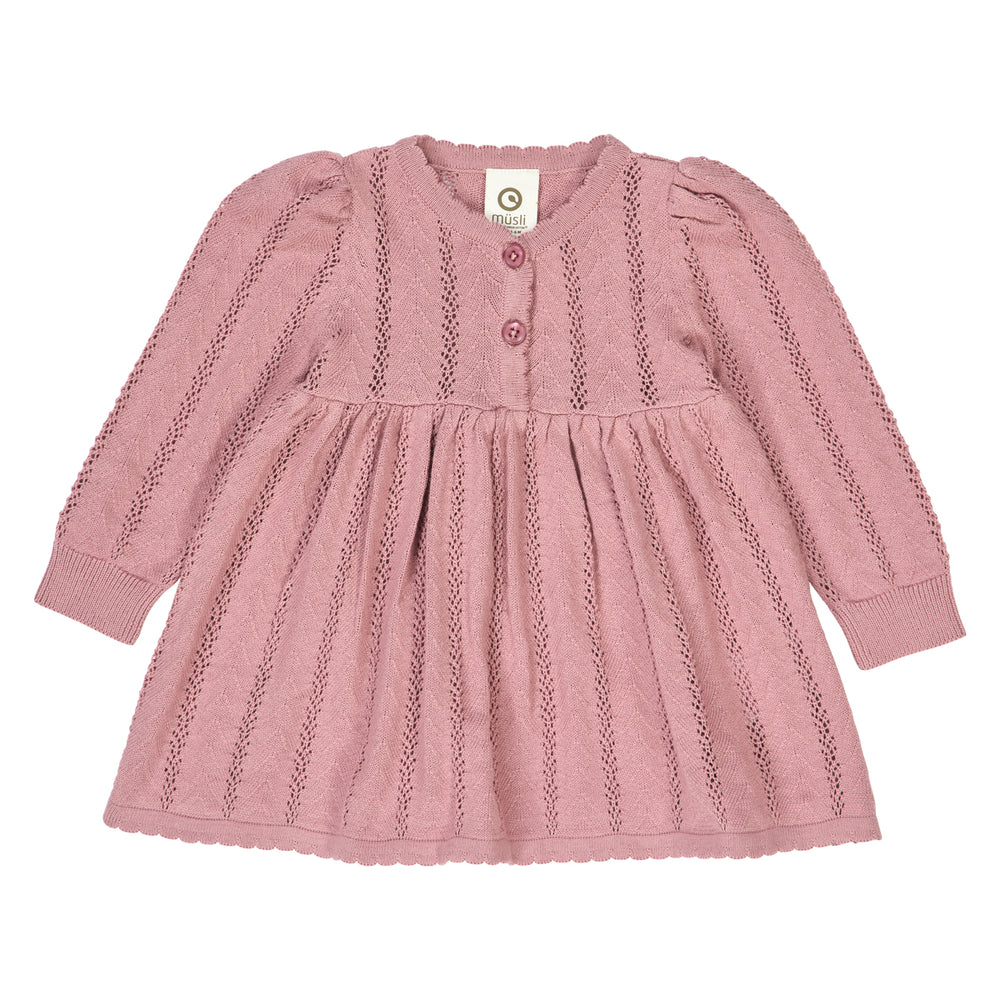 müsli POINTELLE KNIT dress Dress Nostalgia Rose 017151200