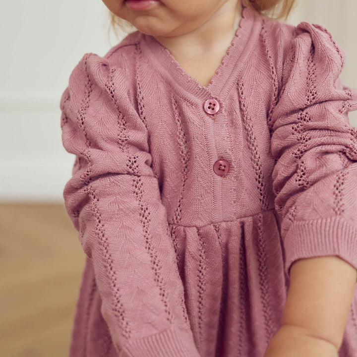müsli POINTELLE KNIT dress Dress Nostalgia Rose 017151200
